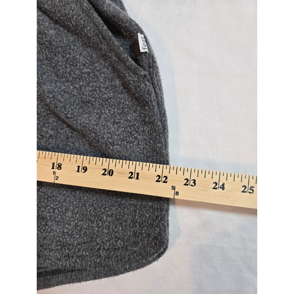 Feat BlanketBlend Shorts Heather Charcoal Grey Black Waistband NWT Size Large - Picture 8 of 9